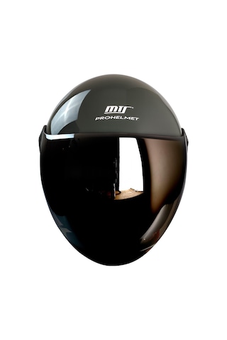 Motosiklet Yarım Kask Vizör R22.06 Sertifika Fiber Material Nardo Silver Motor Kaskı Çok Renkli