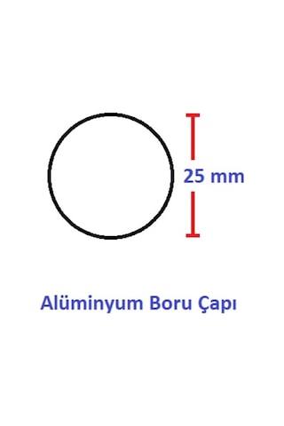 Siyah Rustik Ahşap Perde Askısı