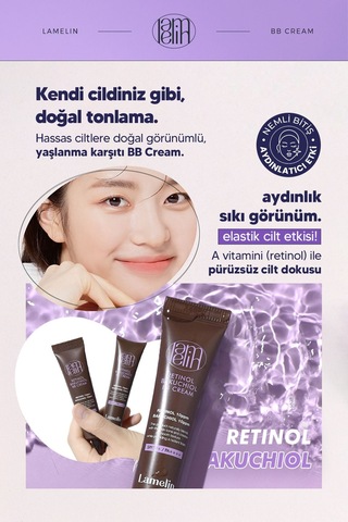 Lamelin Retinol ve Bakuchiol İçeren Aydınlatıcı BB Krem 10 ml Lamelin BB Cream 10 ml
