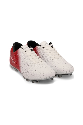 Slazenger HANIA KRP Çocuk Halı Saha Beyaz - Kırmızı Futbol Ayakkabısı