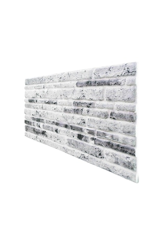 5 Adt(2,5M2Kesme Taş Desenli 3D Strafor Köpük Duvar Kaplama Panel