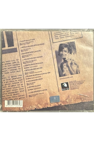 Müzik Cd'sidir Plak Değildir Cd Deniz Seki Aşkların En Güzeli C