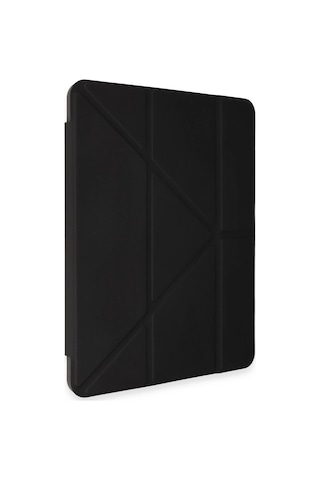 Xiaomi Pad 6 Kılıf Kalemlikli Mars Tablet Kılıfı - Siyah Arka Kapak