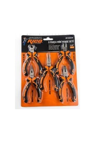 Rico Rc-0376 5 Parça Mini Pense Seti Çok Renkli