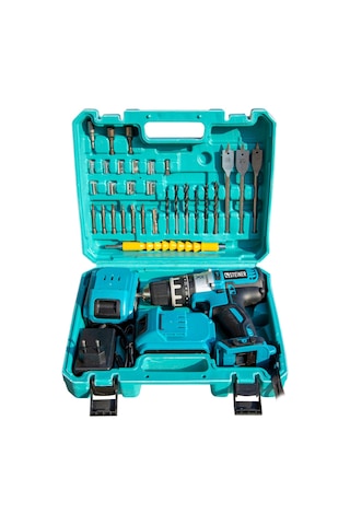 Steiner XR 58 V 5Ah Darbeli Li-ion Çift Akülü Şarjlı Vidalama Matkap + 30 Parça Pro Set