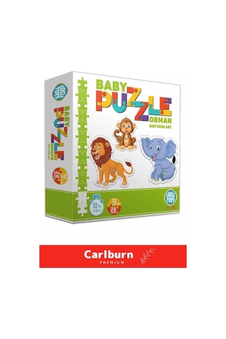 Özel Üretim Zeka Geliştirici Eğitici Çocuk El Göz Koordinasyonu Baby Puzzle Orman Hayvanları