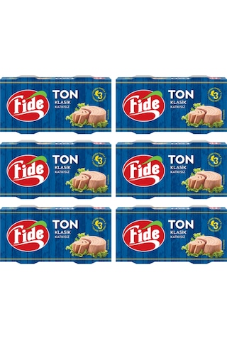 Fide Klasik Ton Balığı 12 x 160 G Fide Klasik Ton Balığı 12 x 160 G