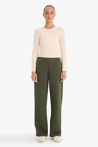 Defacto Straight Fit Beli Lastikli Basic Düz Cepli Eşofman Altı F7143ax25aukh211 Haki-kh211