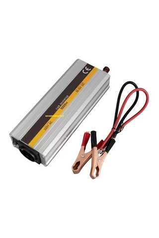 12 Volt - 1000 Watt Modified Sinus İnverter 10-15v Arası-220v Ac