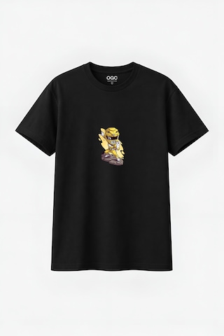 Ogc Yellow Ranger Unısex T-shırt Siyah