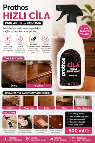 Prothos Hızlı Cila 500 Ml