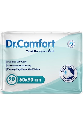 Dr Comfort 60 x 90 Yatak Koruyucu Örtü 30'lu 3 Paket 90 Adet