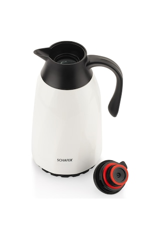 Schafer Kitchenhouse Cam Termos 1.3 L Beyaz
