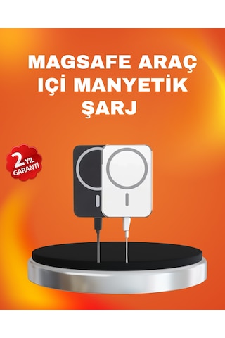Akıllı Koruma Sistemli Magsafe Araç Tutucu İphone 12/13/14 Uyumlu Diğer