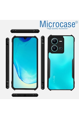 Vivo V25/X80 Lite Airbag Serisi Köşe Korumalı Tpu Kılıf - Al3370 (567383065)