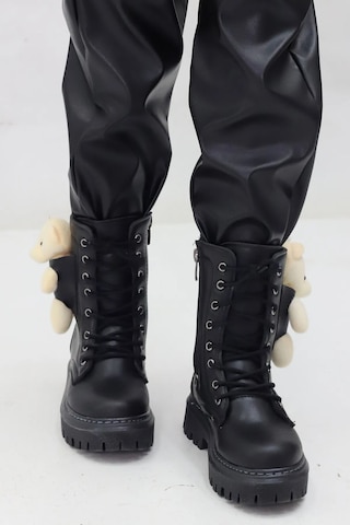 Ayakkabımood Wnt 5140 Siyah Kız Çocuk Bot Siyah