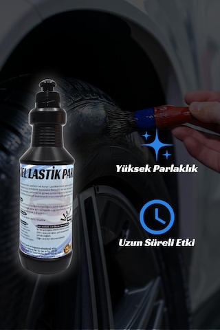 Lastik Parlatıcı Jel 500 Ml Araba Lastik Parlatıcısı Ve Koruma