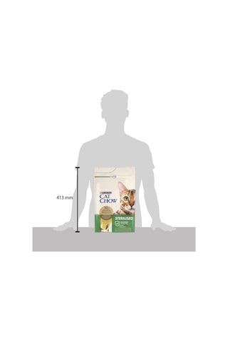 Ayrex Cat Chow Sterilised Kuru Kedi Maması, Tavuklu, Kısırlaştırılmış, Yetişkin, 3 Kg