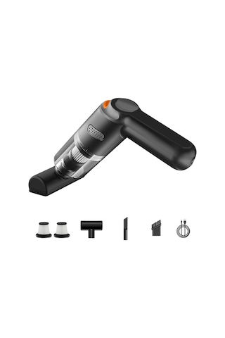 Kbn-010 10000pa Güçlü Araba Akülü Elektrikli Süpürge El Temizleme Aracı, Spec: Premium Sürüm Siyah