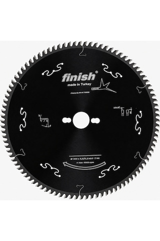 Finish Trp Dişli Hassas Kesim Testeresi 300x3,2x30 Diş 96 Black Series