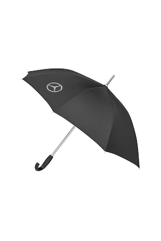 Mercedes Benz Bastonlu Şemsiye Siyah