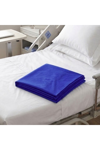 Alez Fitted Pu Kumaş 90x190 Cm Sıvı Geçirmez Koruyucu Mavi