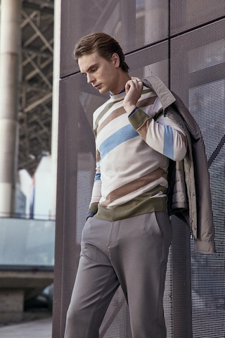 Erkek Bisiklet Yaka Triko Bej 3759 Bej