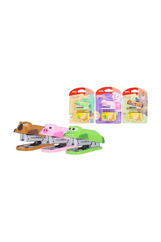 Deli Mini Zımba Seti 15sf Renkli 0452