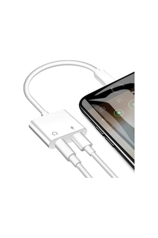 Iphone Ipad Lightning Uyumlu Kulaklık Ve Şarj Çevirici Dönüştürücü Çoğaltıcı Kablo 6 7 8 X Xs Xs Ma