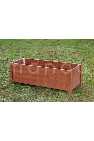 MANDU” 114x38 Dekoratif Ahşap Saksı