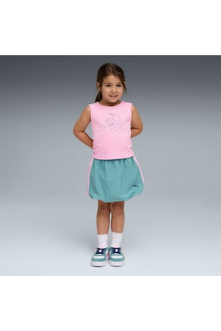 Puma X Gabbys Dollhouse Çocuk Dar Kesim Atlet Üst 634932 75 Pembe