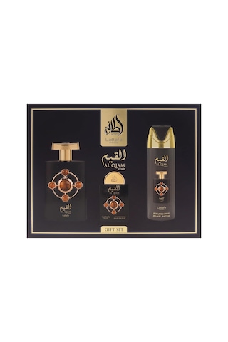 Pride Al Qiam Gold Edp 100 Ml + Edp 20 Ml + Deodorant 200 Ml Unisex Parfüm Seti Diğer