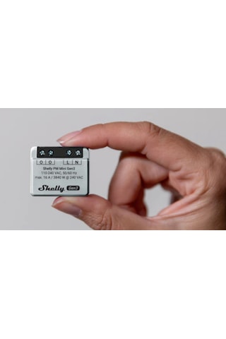 Shelly Plus Pm Mini Wifi & Bluetooth Kontrollü Enerji Ölçer