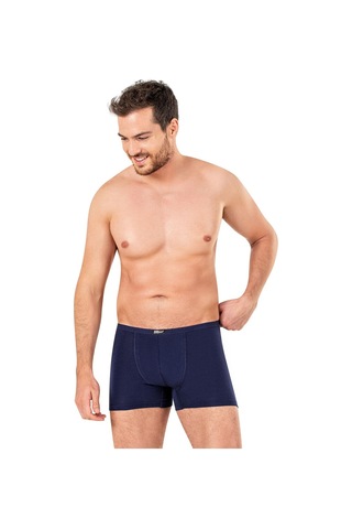 Kompedan Erkek Pamuklu Modal Boxer 11897-Lacivert
