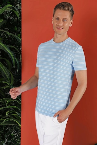 Efor Ts 851 Mavi Spor T-shirt Mavi