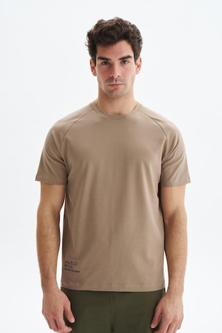 Arma Erkek Regular Fit Basic Reglan Kollu Süprem Bisiklet Yaka Tişört Y29344472202 Gri-bej G8 Gri