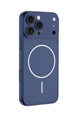 Apple Uyumlu iPhone 14 Pro Max Kılıf Zore M-safe Şarj Özellikli Kamera Korumalı Spark Kapak