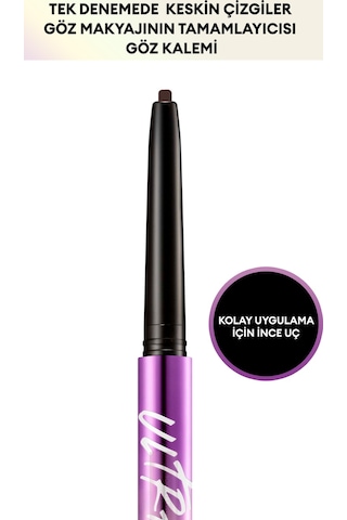 Missha Pürüzsüz Çizim Sağlayan İnce Tasarımlı , Suya Dayanıklı Göz Kalemi Thin Pencil Liner (Real Brown)