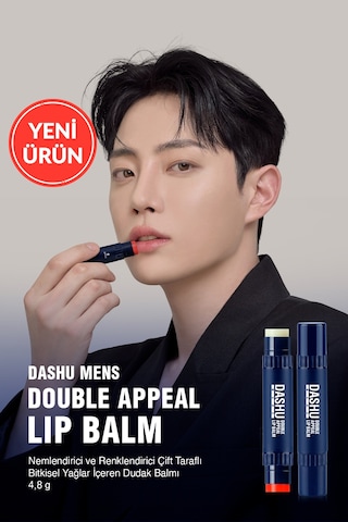 Dashu Mens Double Appeal Lip Balm Kırmızı