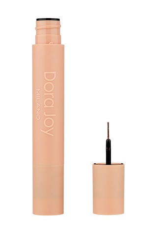 Dora Joy 2 İn 1 Çift Taraflı Maskara & Eyeliner Brown 02 Yoğun Siyah Hızlı Kuruyan Kalıcı Panthenol E Vitamini Ve Pirinç Özü İçerikli