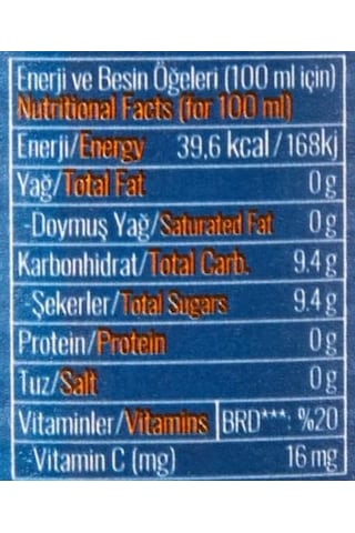 Beyoğlu Gazozu Turunçgiller Karışık Meyve Aromalı Gazlı İçecek 250 Ml X 24 Adet