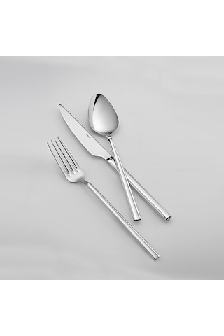 Hisar Fethiye Sade 12 Kişilik 84 Parça Çatal Kaşık Bıçak Seti