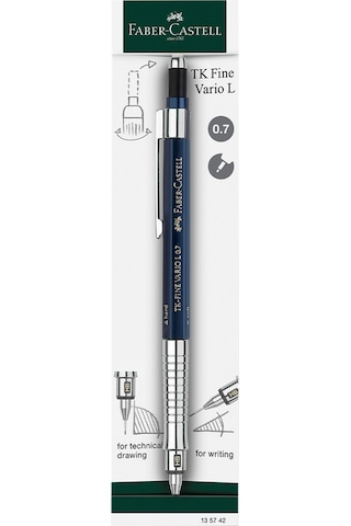 Faber-Castell TK Fine Vario LUX Versatil Kalem, 0.7 mm, Indigo