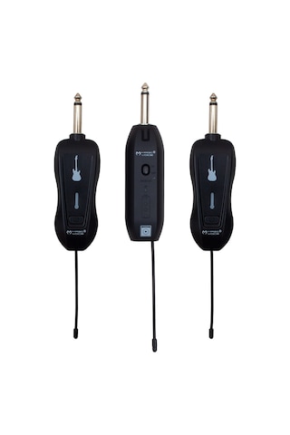Magicvoice Mv-19592 Uhf Gitar Tip Kablosuz Mikrofon Üçlü Set
