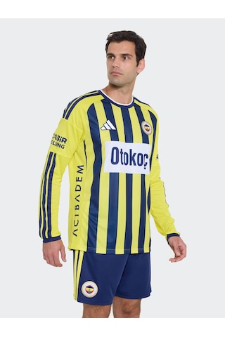 Fenerbahçe 2026/2027 Yeni Sezon Çubuklu Uzun Kollu Forma Lacıvert-sarı
