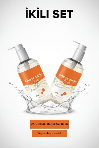 Chevron Su Bazlı Kayganlanlaştırıcı Jel 2 x 250 ML