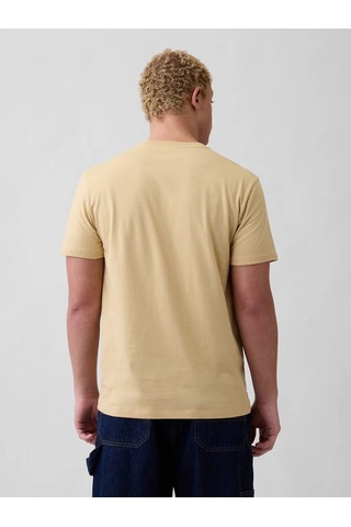 Gap V-everyday Soft Basıc Logo T Sarı