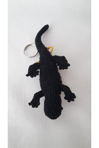 Amigurumi Semender Anahtarlık