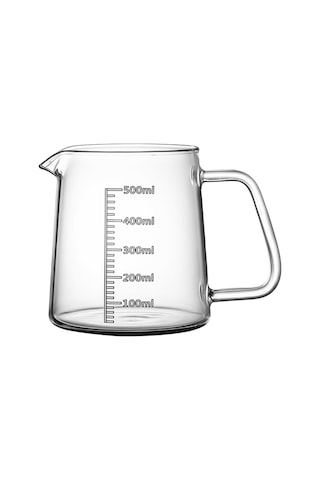 Emsan Lia Borosilikat Ölçü Kabı 500 Ml Şeffaf