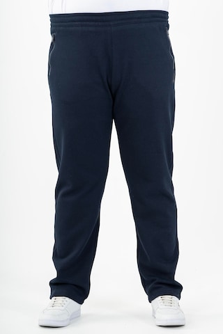 Maraton Sportswear Büyük Beden Erkek Düz Paça Basic Lacivert Eşofman Altı 22371-Lacivert